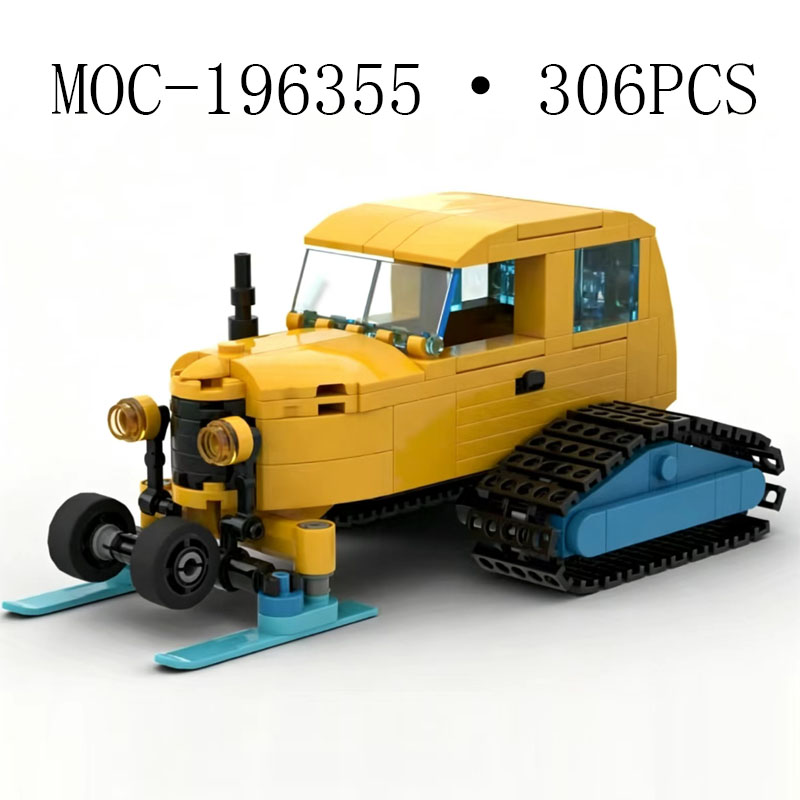 Vintage Collectible Trucks - نموذج سيارة ثلجية كلاسيكية MOC-196355 (306
