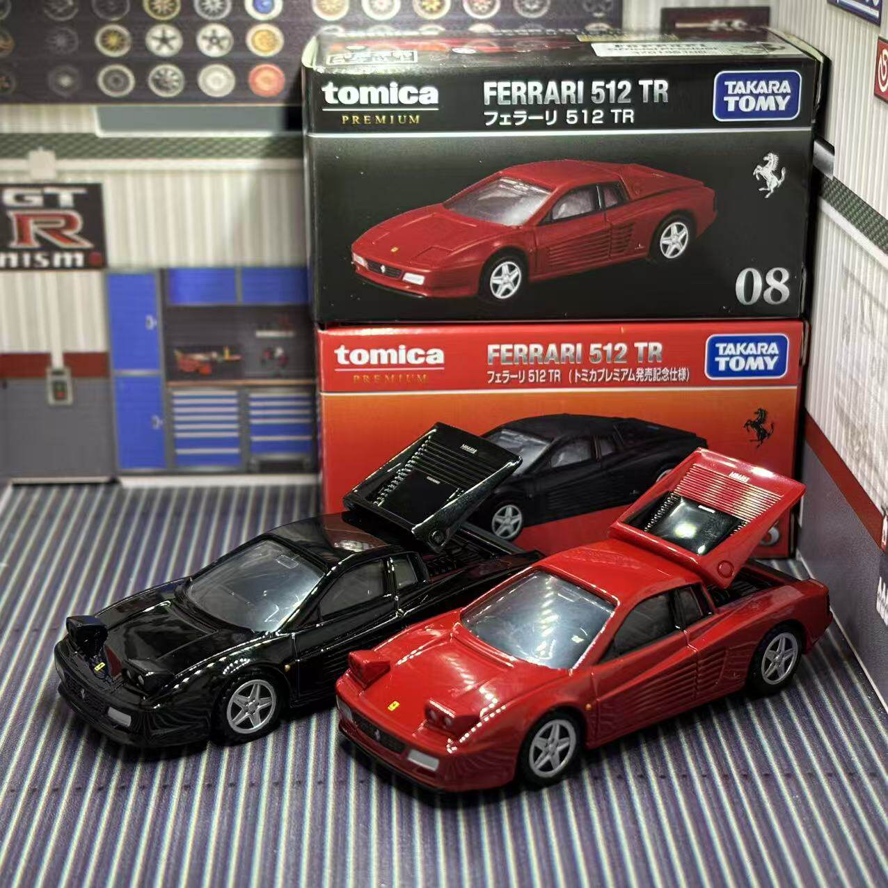 Vintage Collectible Toy Cars - تاكارا توميكا بريميوم 08 فيراري 512