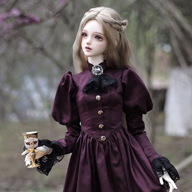 Vintage Cartoon Collectible - دمية إلينا BJD 1/3 جميلة أنيقة