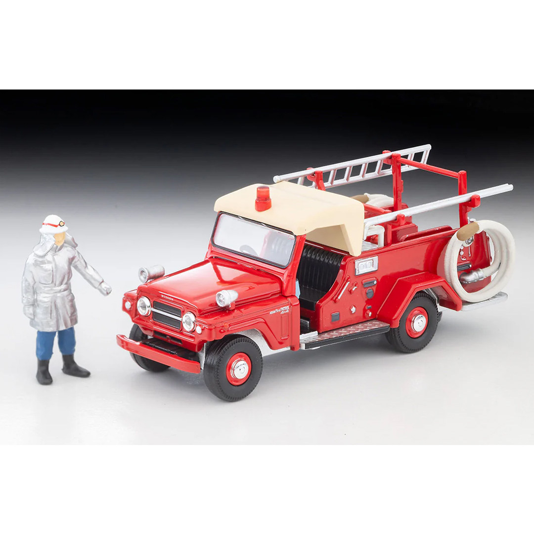 Vintage Collectible Toy Cars - نموذج سيارة إطفاء نيسان باترول LV-31c