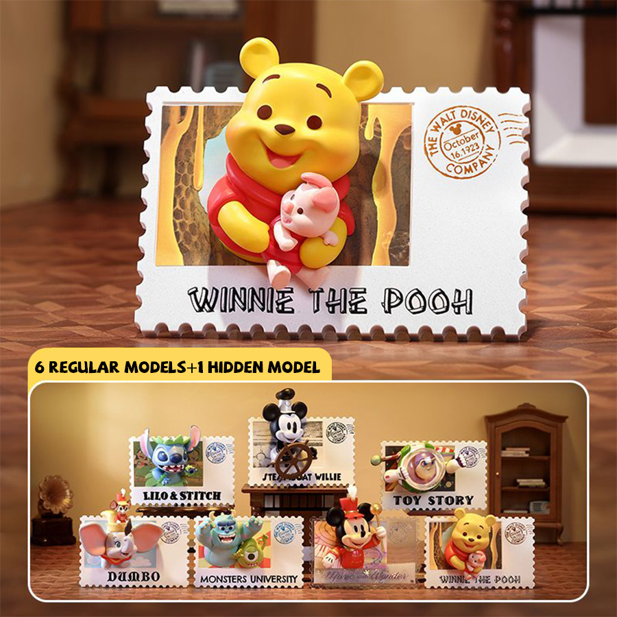 Collectible Vintage Disney Stamps - مينيسو ديزني صندوق مفاجآت سلسلة الطوابع