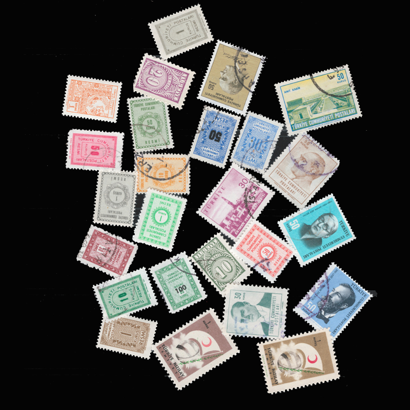 20 قطعة/مجموعة طوابع بريدية قد - مراجعة Collectible Vintage Postage Stamps وسعره