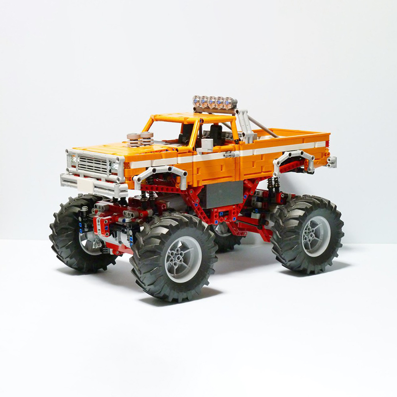 1683 قطعة من مكعبات البناء لنم - مراجعة Vintage Collectible Trucks وسعره