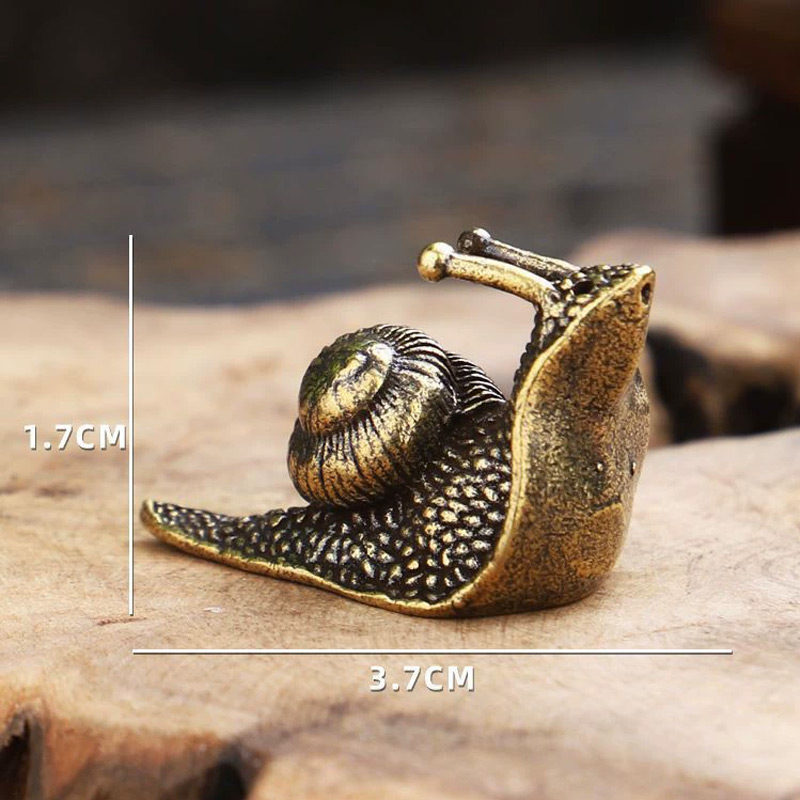 زخرفة حلزون نحاسية نقية عتيقة، - مراجعة Vintage Collectible Furniture وسعره
