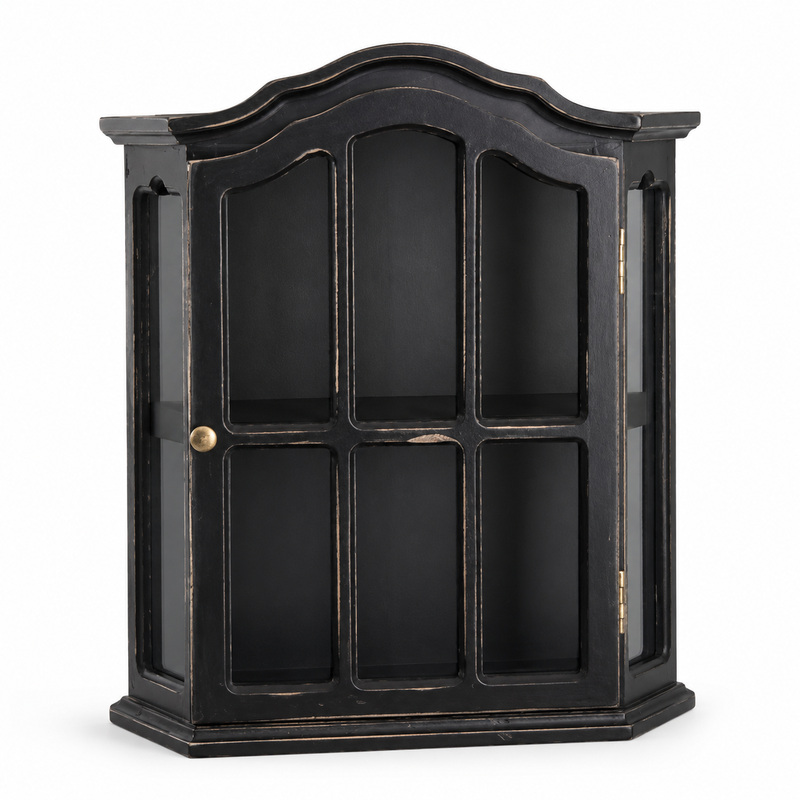 خزانة حائط خشبية عتيقة مزخرفة  - مراجعة Vintage Collectible Furniture وسعره