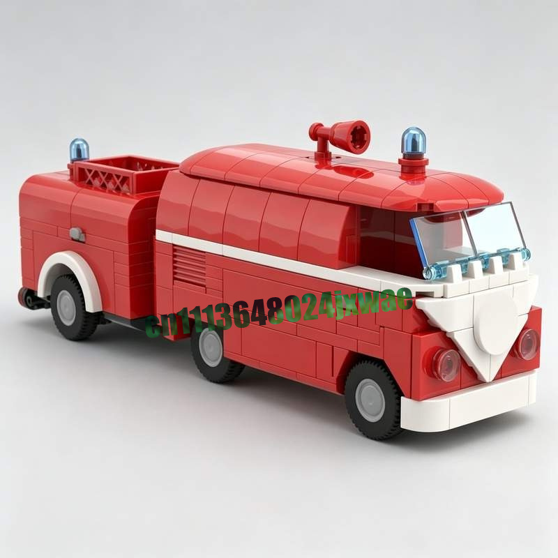 369 قطعة من مكعبات بناء شاحنة  - مراجعة Vintage Collectible Trucks وسعره
