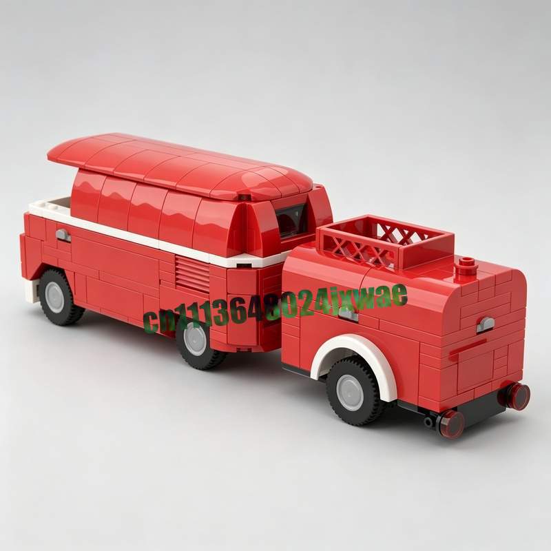 369 قطعة من مكعبات بناء شاحنة  - مراجعة Vintage Collectible Trucks وسعره
