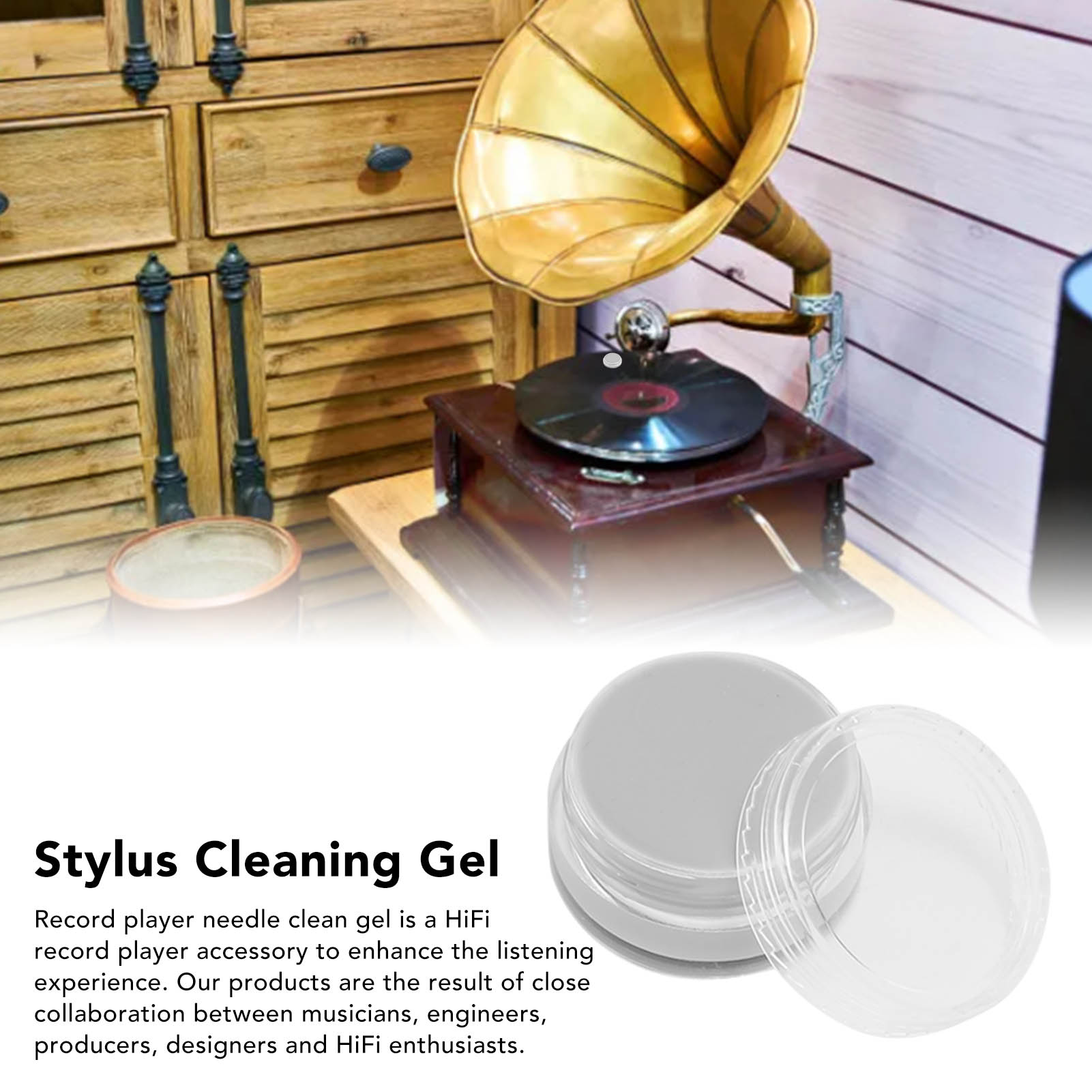 المحمولة القرص الدوار جل نظيف  - مراجعة Record Player Needle وسعره