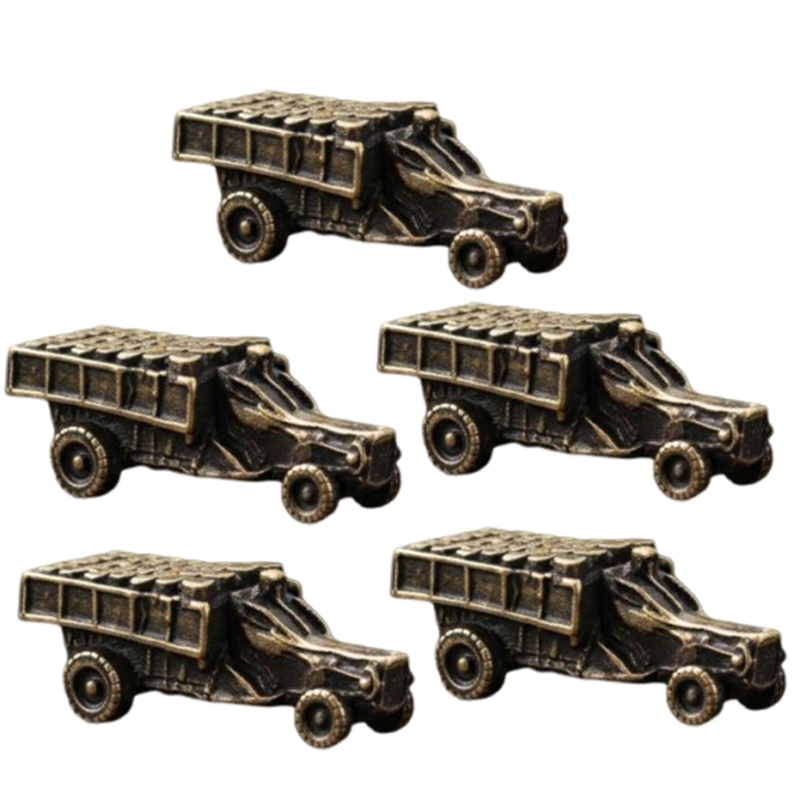 1/2/3/4/5 قطع شاحنة حديدية مصغ - مراجعة Vintage Collectible Trucks وسعره
