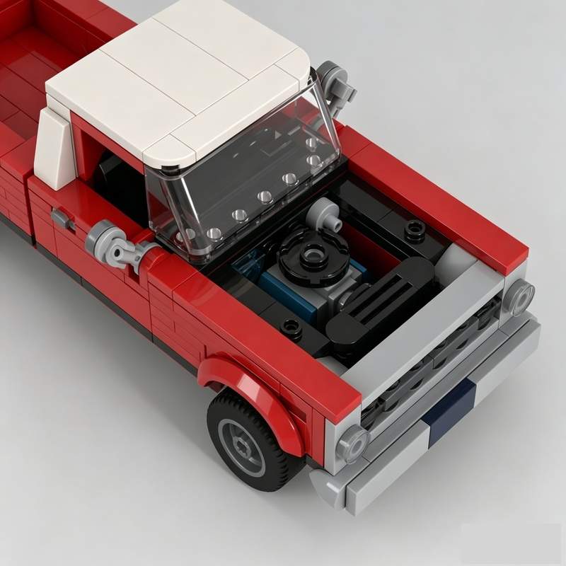442 قطعة نموذج شاحنة بيك أب كل - مراجعة Vintage Collectible Trucks وسعره