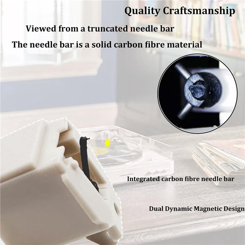 12 قطعة من إبر مشغل الأسطوانات - مراجعة Record Player Needle وسعره